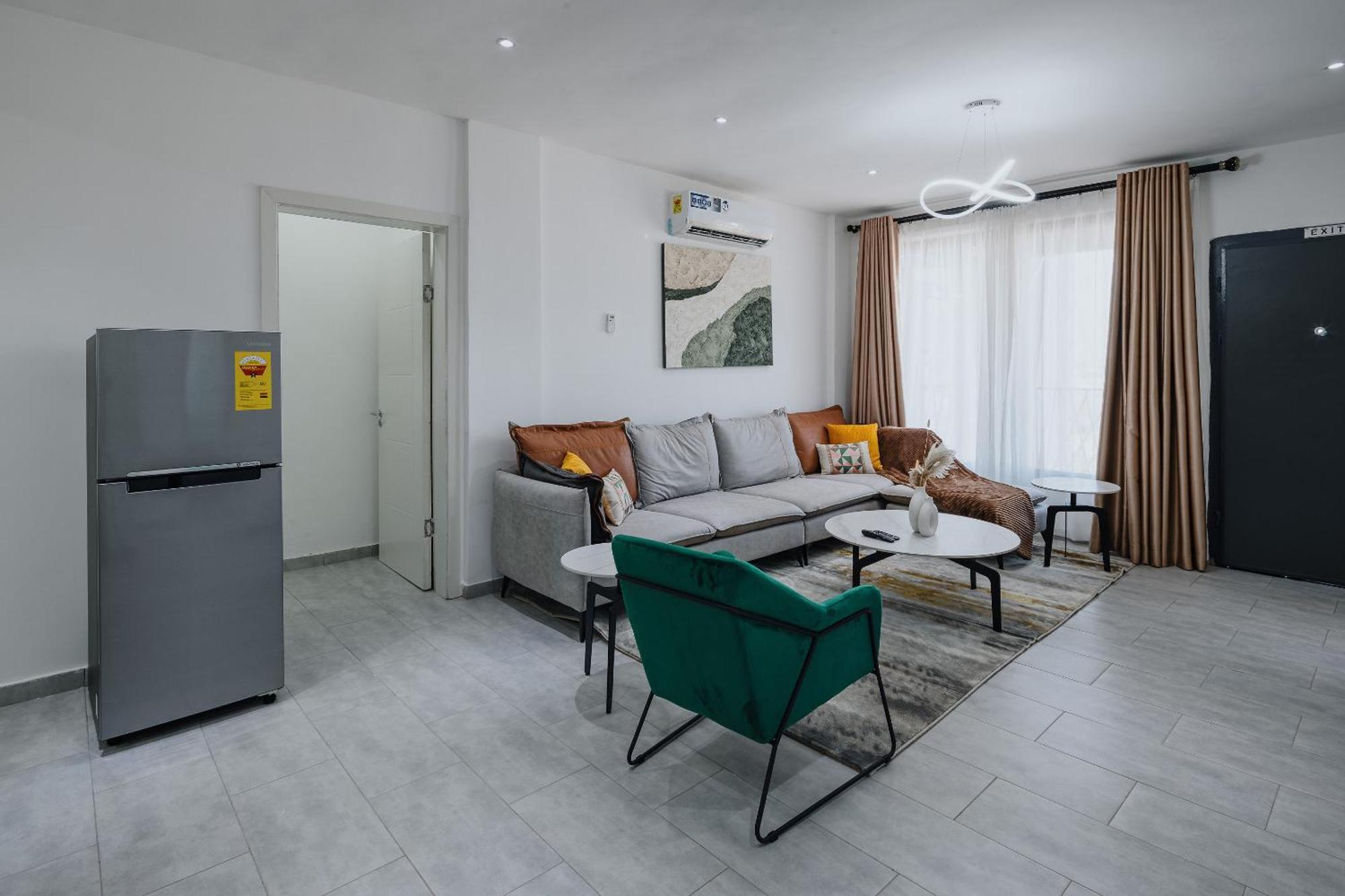 The Avery Apartments At Odomaa Place B, East Airport Accra Bagian luar foto